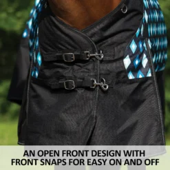 StormShield® Contour Collar Classic Limited Edition Diamond Surcingle Turnouts -Schneiders Shop 44884c feature f overlay