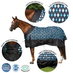 StormShield® Contour Collar Classic Limited Edition Diamond Surcingle Turnouts