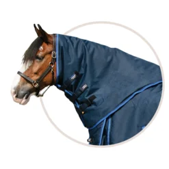 ARMORFlex® Challenger V-Free® Wither Relief Adjusta-Fit® 220g Medium Weight Draft Turnout Blanket Neck Cover