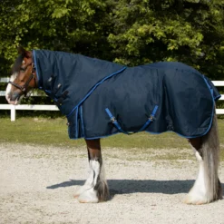 ARMORFlex® Challenger V-Free® Wither Relief Adjusta-Fit® 220g Medium Weight Draft Turnout Blanket Neck Cover -Schneiders Shop 45717 alt f