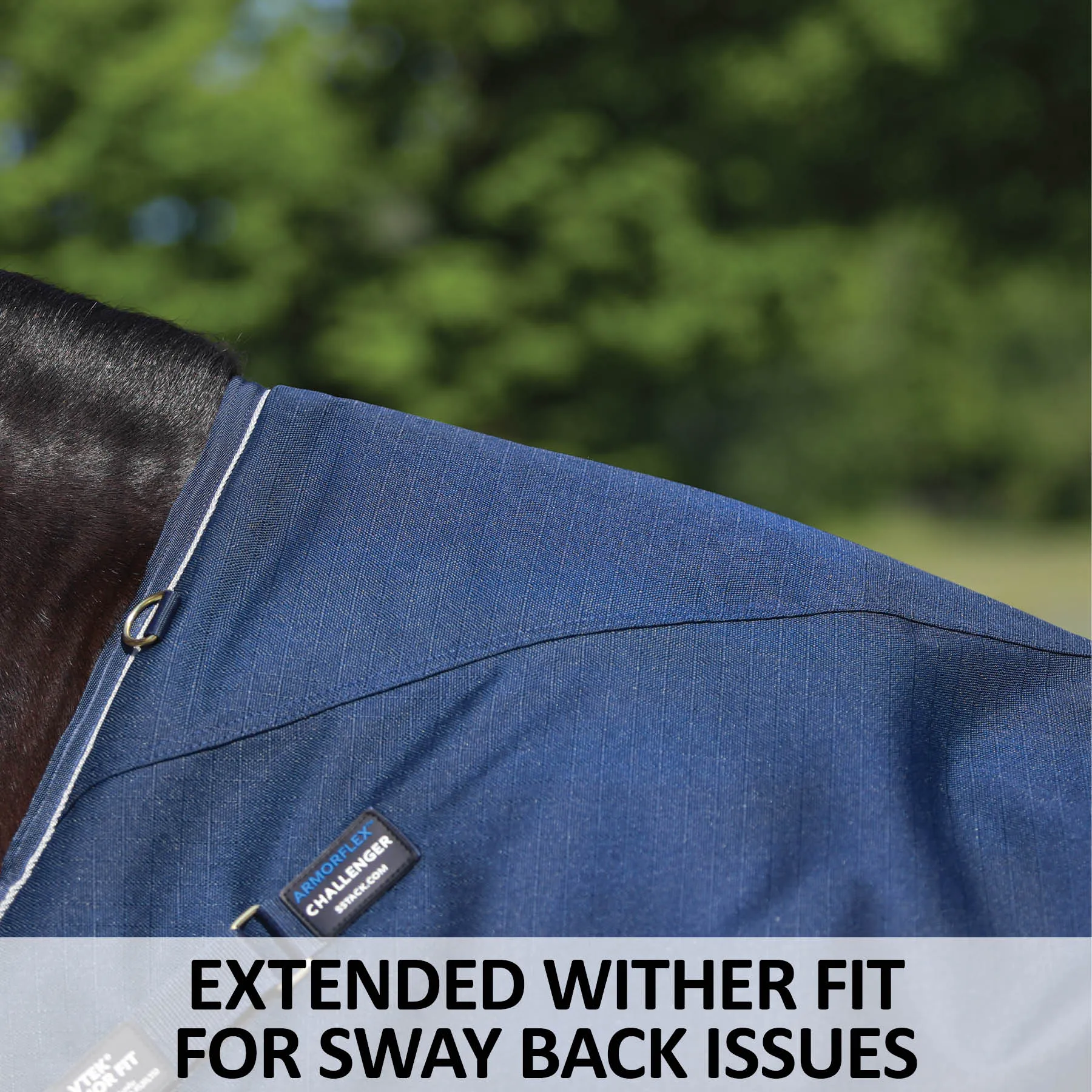 ARMORFlex® Challenger Senior VTEK® Wither Relief Adjusta-Fit® Surcingle Turnouts 5 ARMORFlex® Challenger Senior VTEK® Wither Relief Adjusta-Fit® Surcingle Turnouts - Image 3